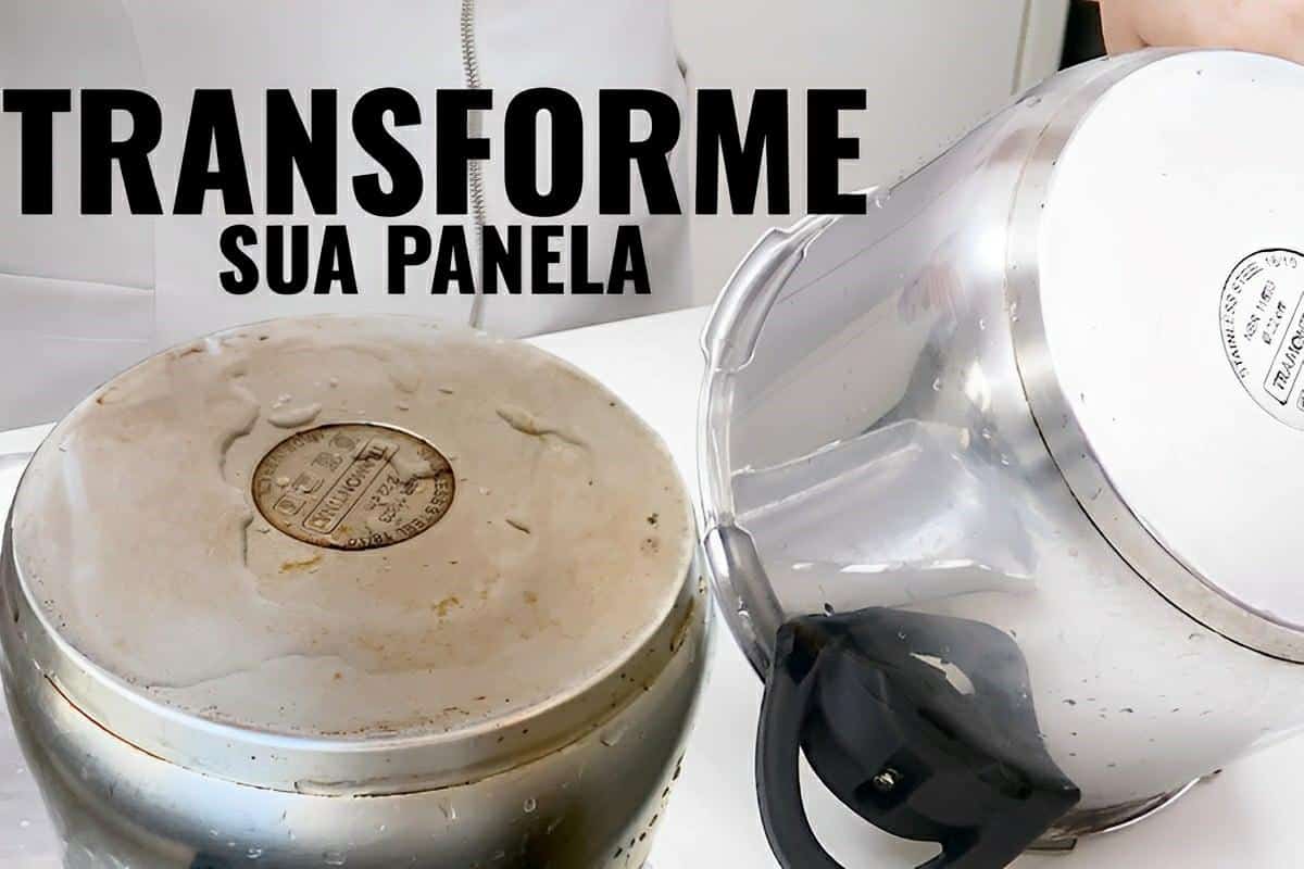 Dica para deixar as panelas brilhando sem ter que esfregar com palha de aço