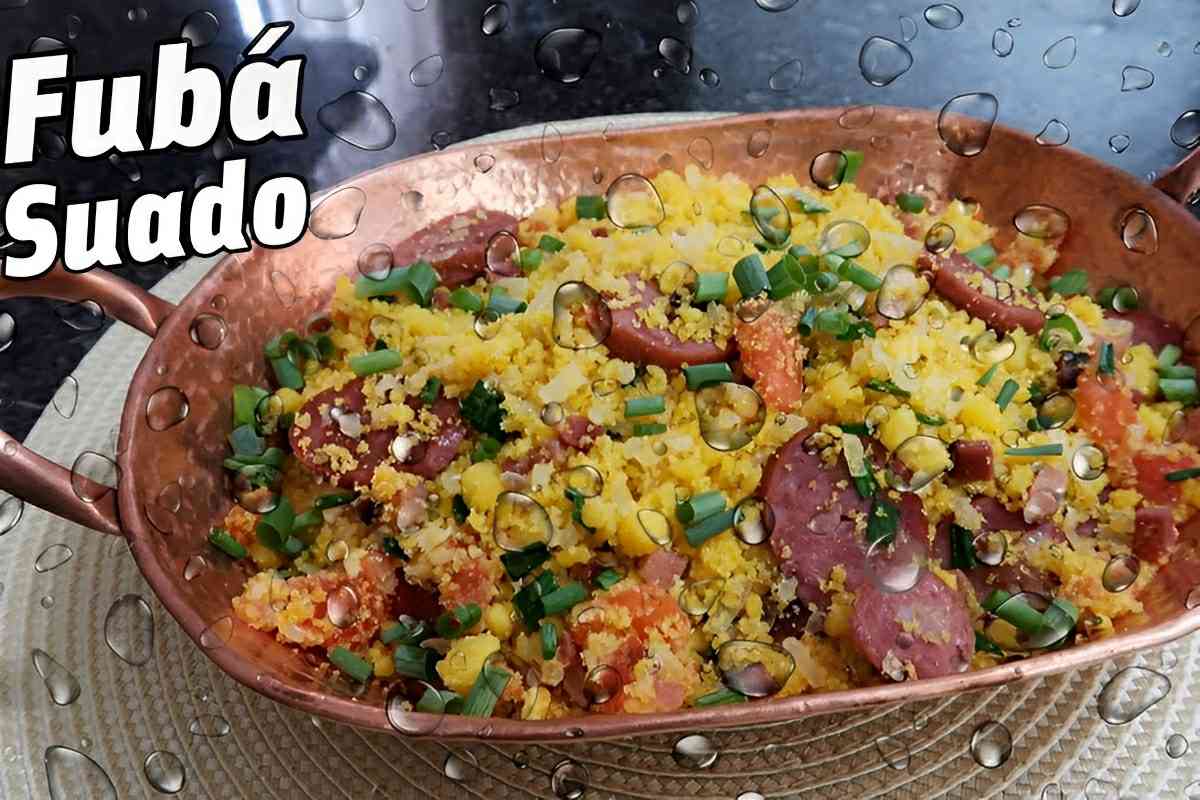 Fubá suado mineiro: um prato único delicioso e fácil de fazer para o seu almoço ou jantar