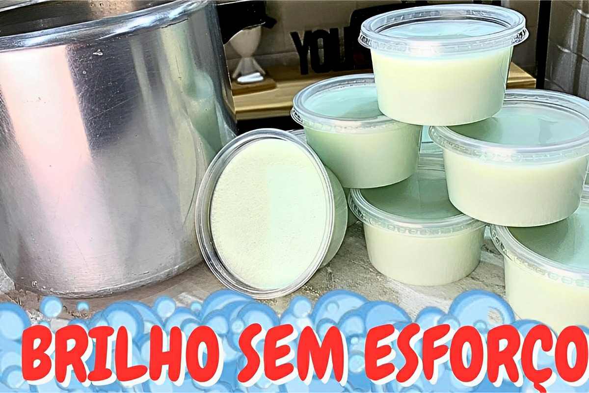 Depois que fiz essa pasta de brilho caseira nunca mais fiquei sem