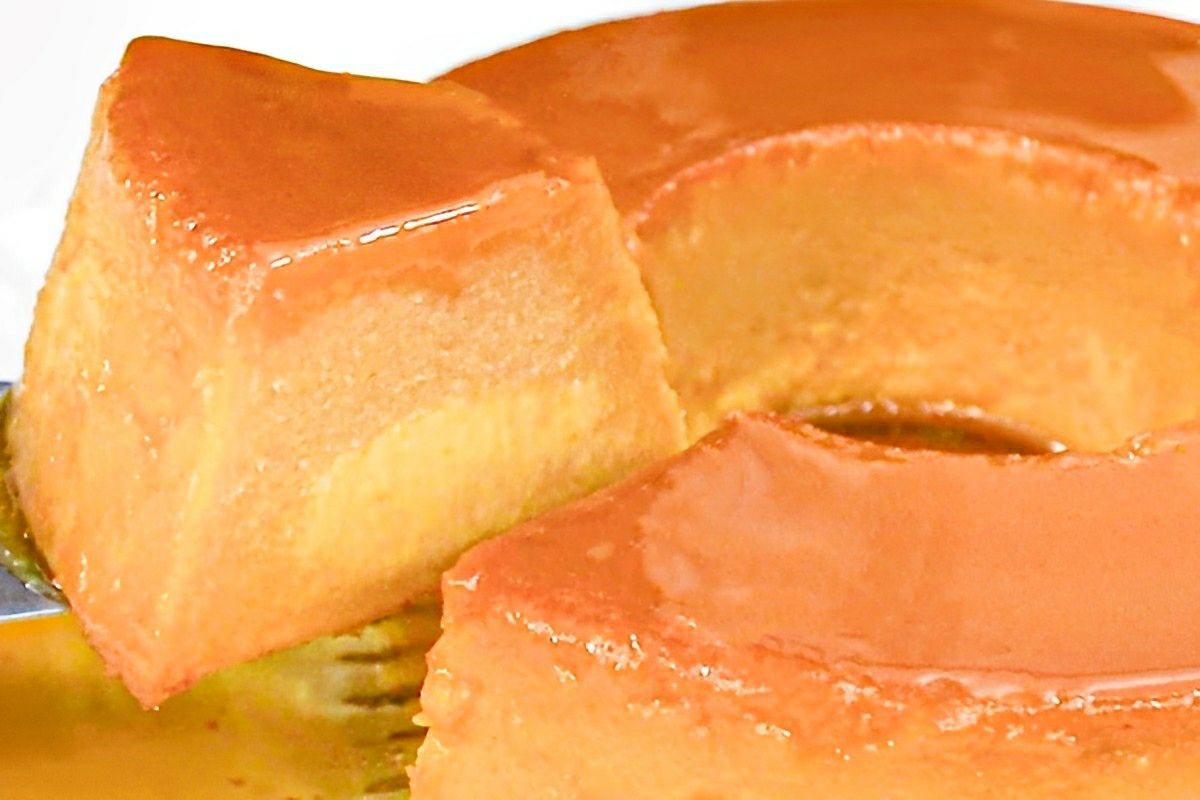 Pudim sem leite condensado e com um ingrediente especial que vai te surpreender