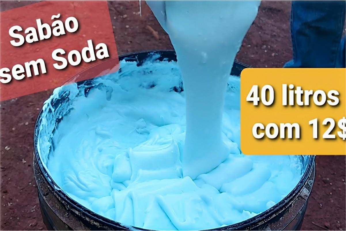 Sabão líquido caseiro sem soda que rende bastante e deixa suas roupas limpinhas e perfumadas