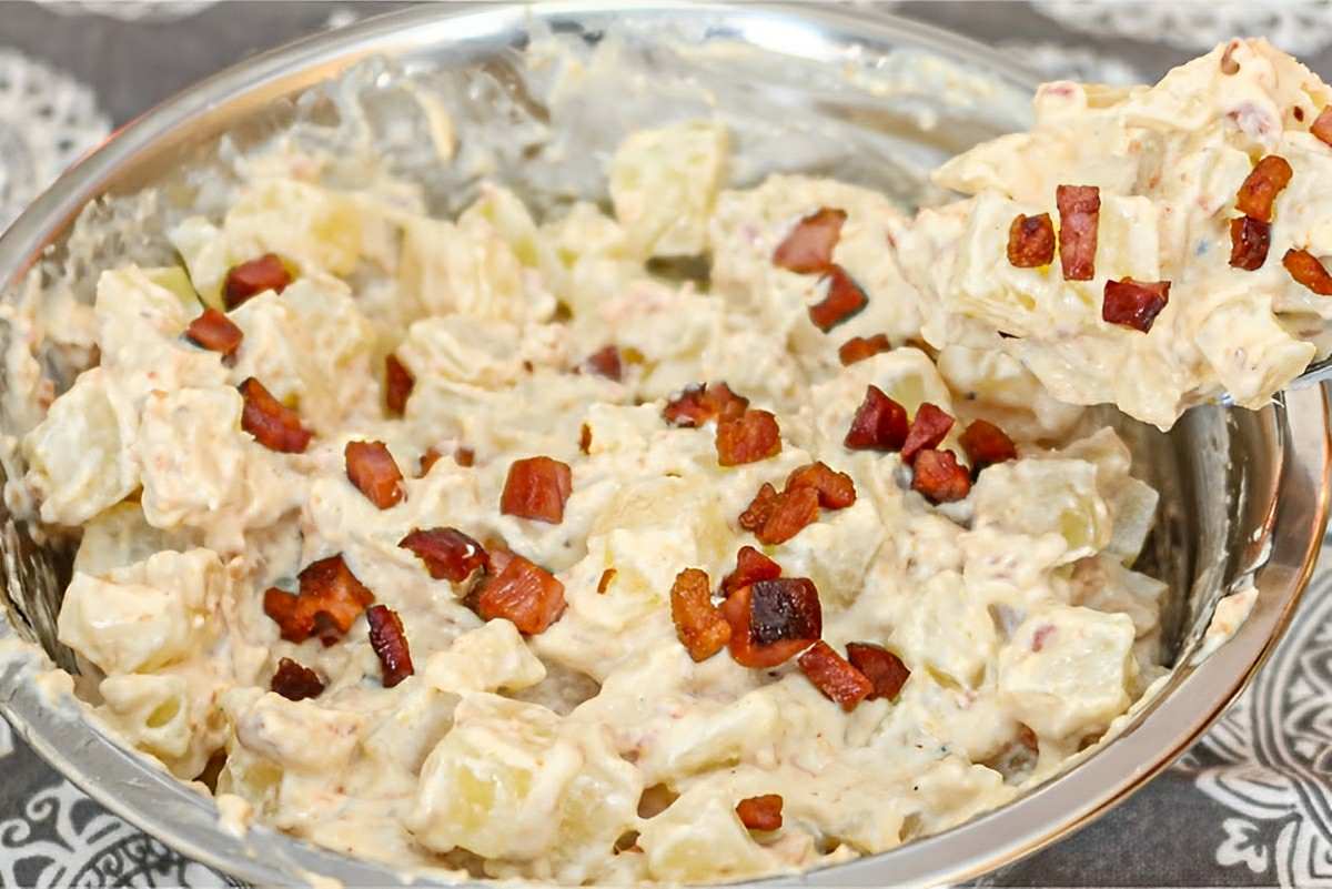 Batatonese de bacon: o acompanhamento perfeito para o seu churrasco
