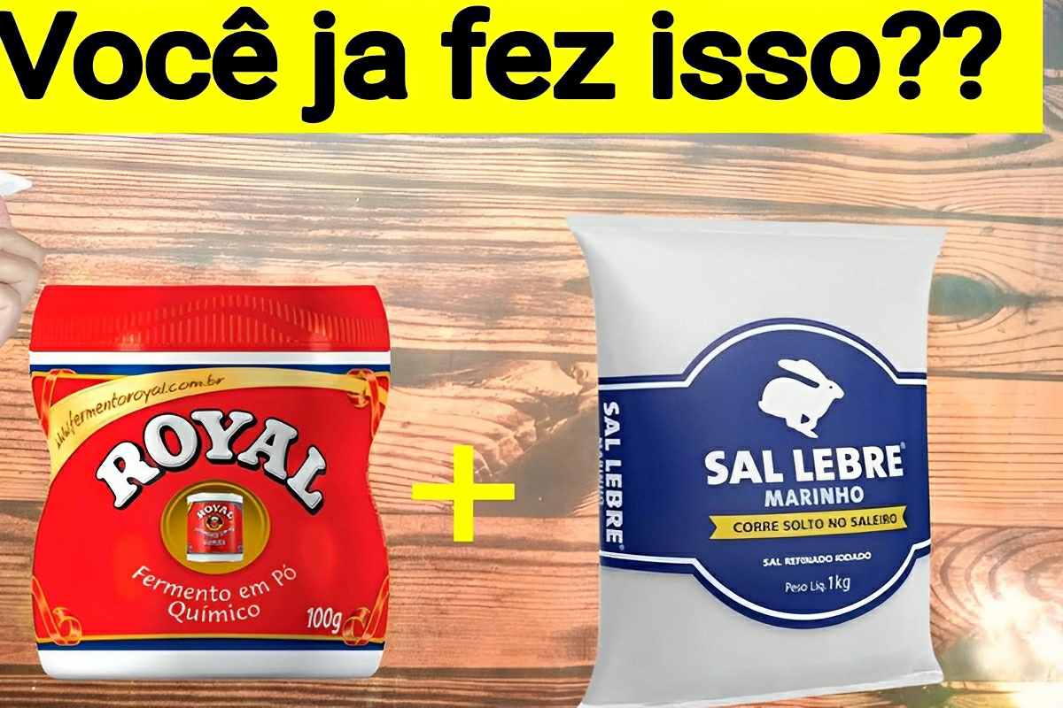 Bicarbonato caseiro para produtos de limpeza feito com apenas 2 ingredientes