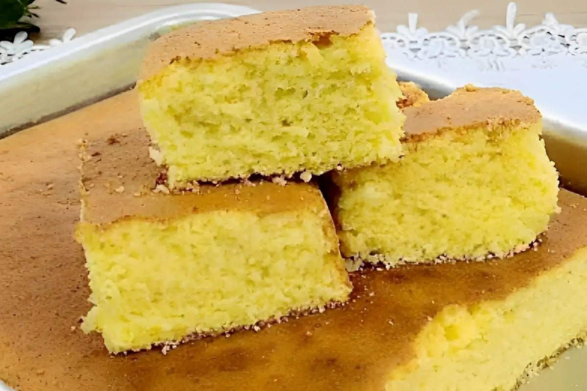 Bolo de fubá 5 copos muito simples e fácil de fazer