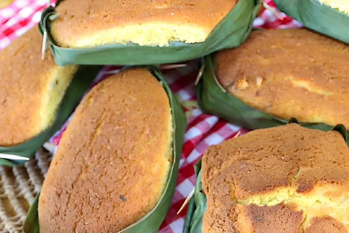 Broa de fubá que derrete na boca muito simples e fácil de fazer