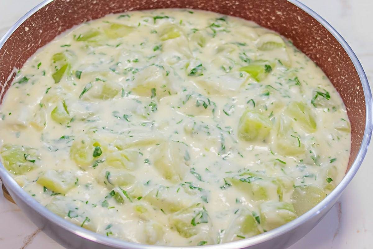 Essa receita de chuchu cremoso ao molho branco vai conquistar toda a família