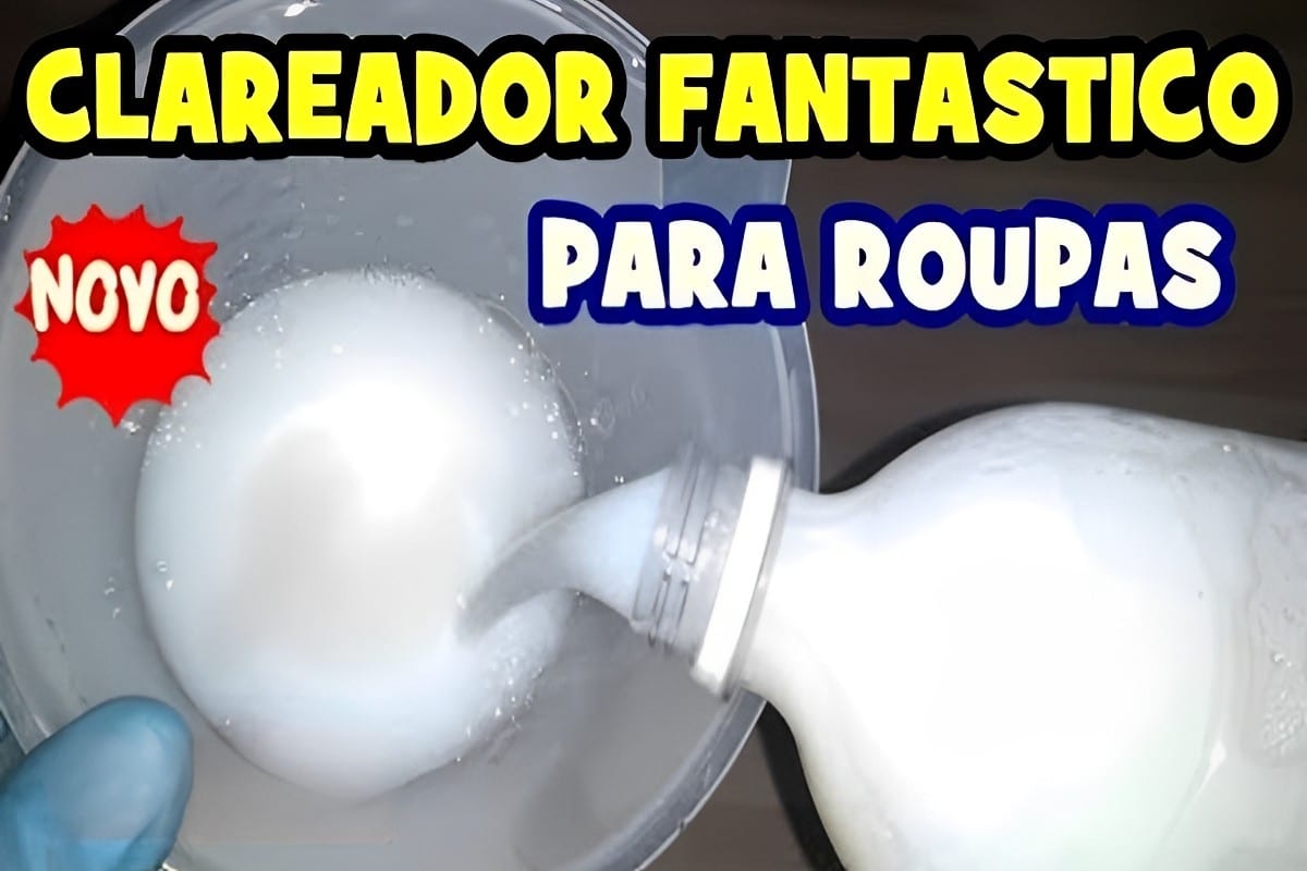 Clareador de roupas caseiro fica melhor que muitos produtos do mercado