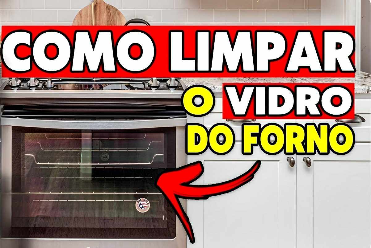 Aprendi como limpar o vidro do forno de forma eficiente e sem complicação