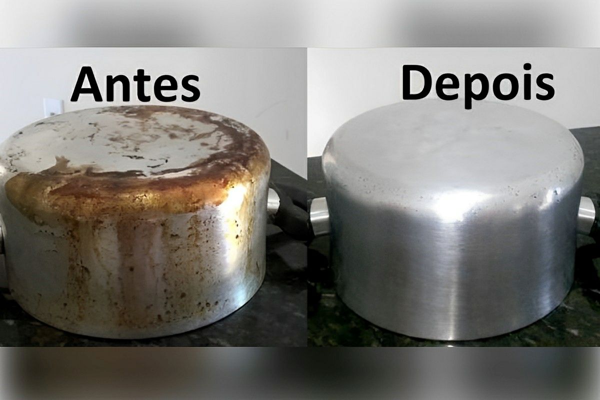 Como limpar panela queimada usando apenas 3 ingredientes que você já tem em casa