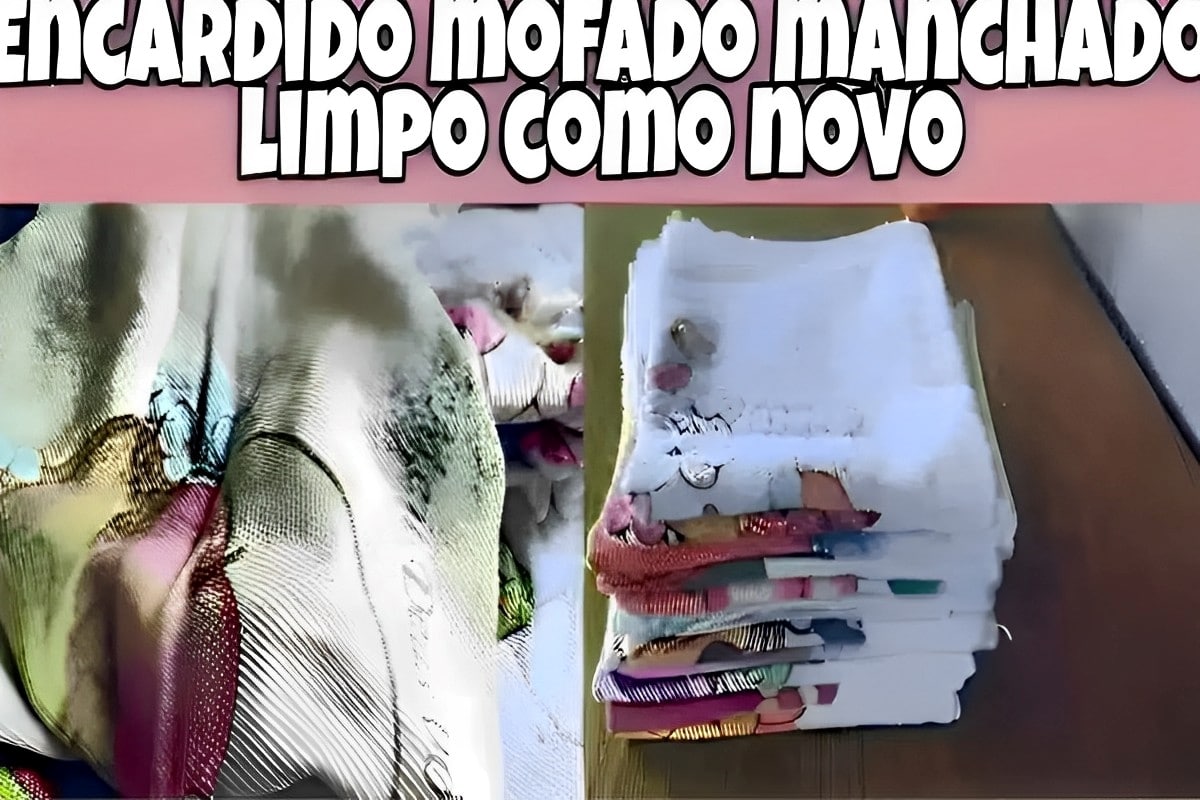 Como tirar manchas dos panos de prato usando somente 3 ingredientes