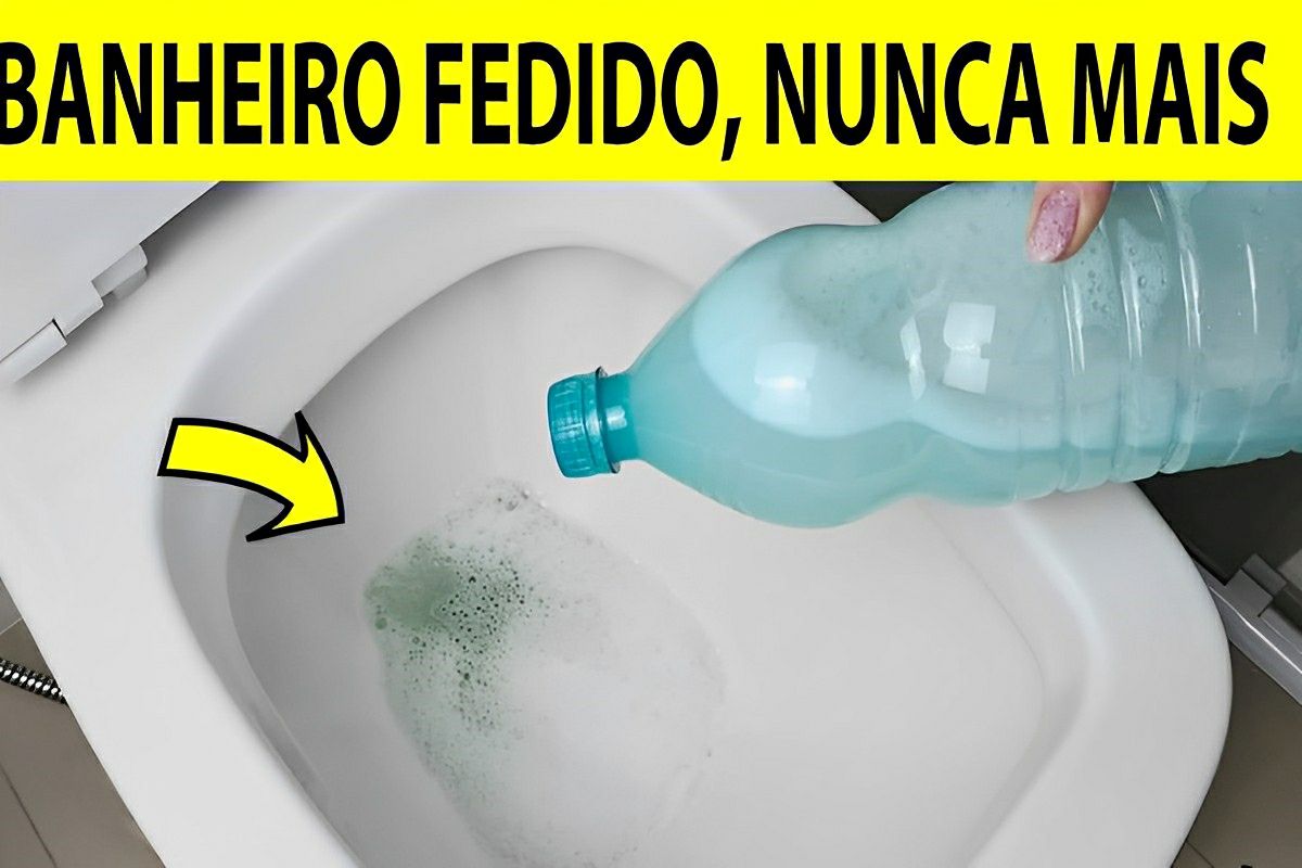Como tirar mau cheiro do banheiro com essa misturinha caseira de apenas 3 ingredientes