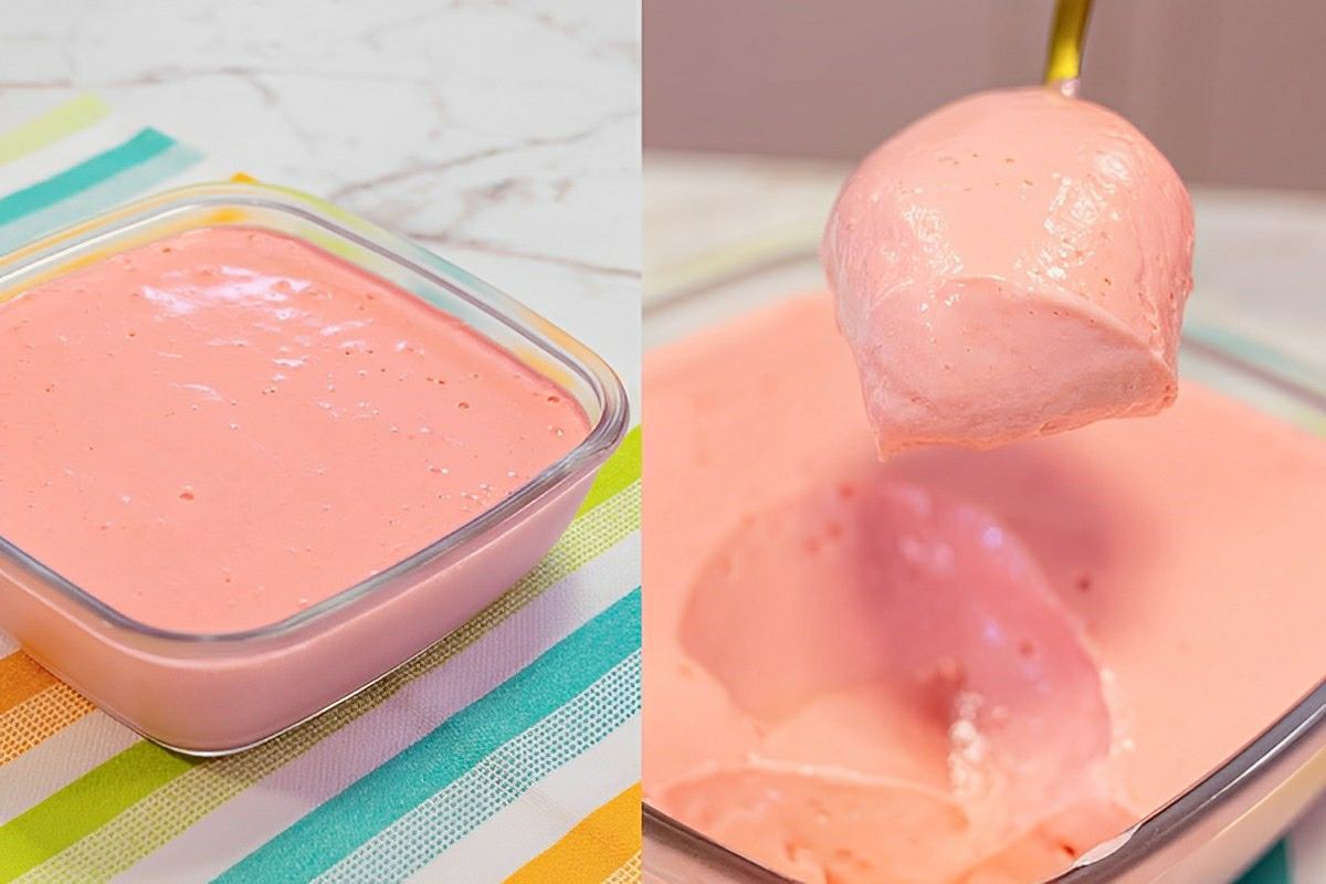 Bati esses 4 ingredientes no liquidificador e fiz um danoninho caseiro perfeito para a sobremesa