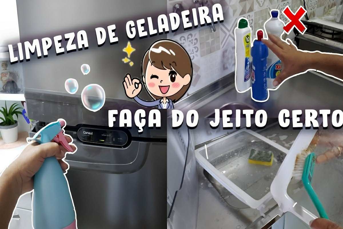 Dica para limpar geladeira e acabar com todo o mau cheiro