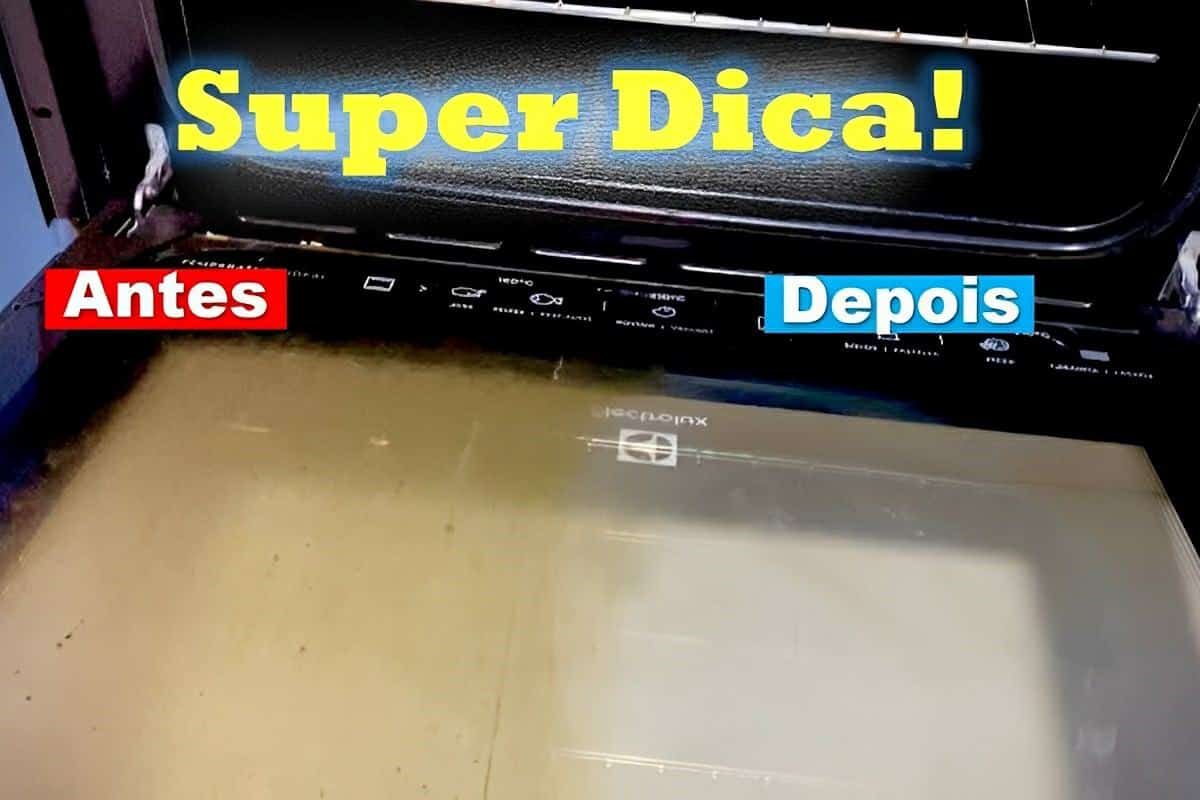 Dica para limpar o forno usando apenas 3 ingredientes