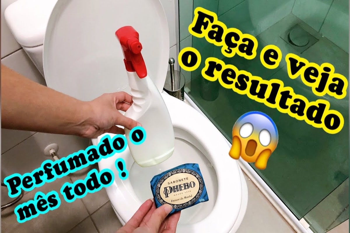 Dica para tirar mau cheiro do banheiro com ingredientes que você tem em casa