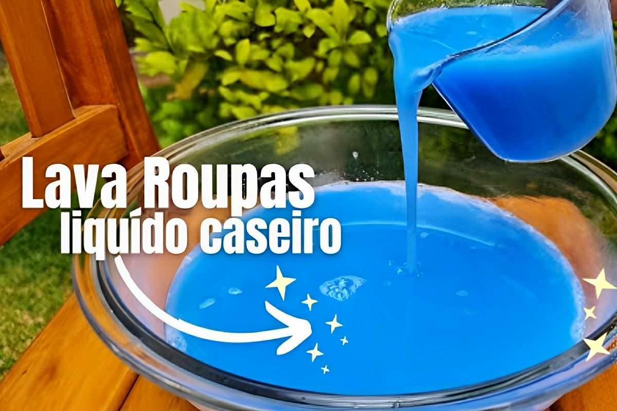 Lava roupas líquido caseiro perfeito com apenas 2 ingredientes que você tem no armário
