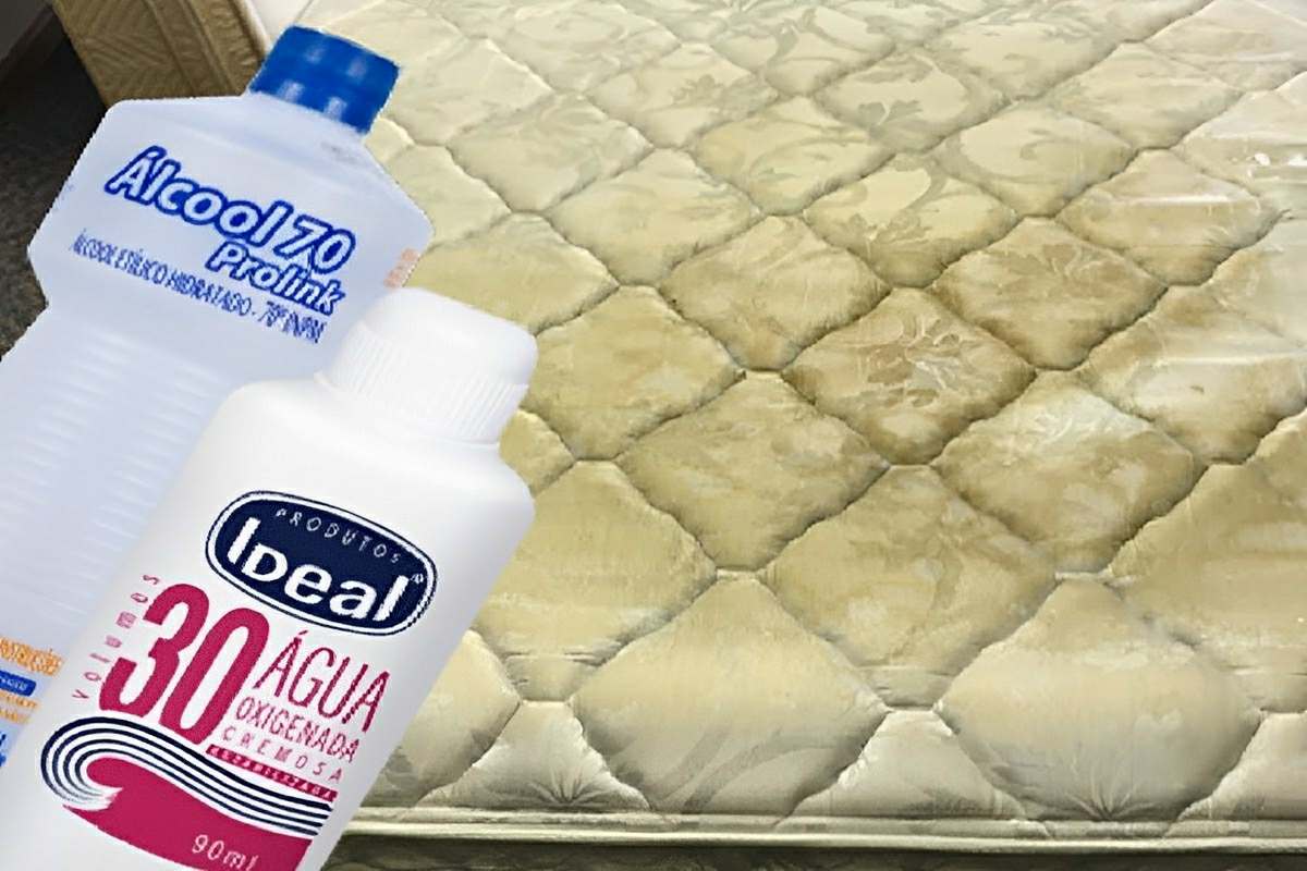 Mistura para limpar colchão que seca rapidinho e deixa o seu colchão novo de novo