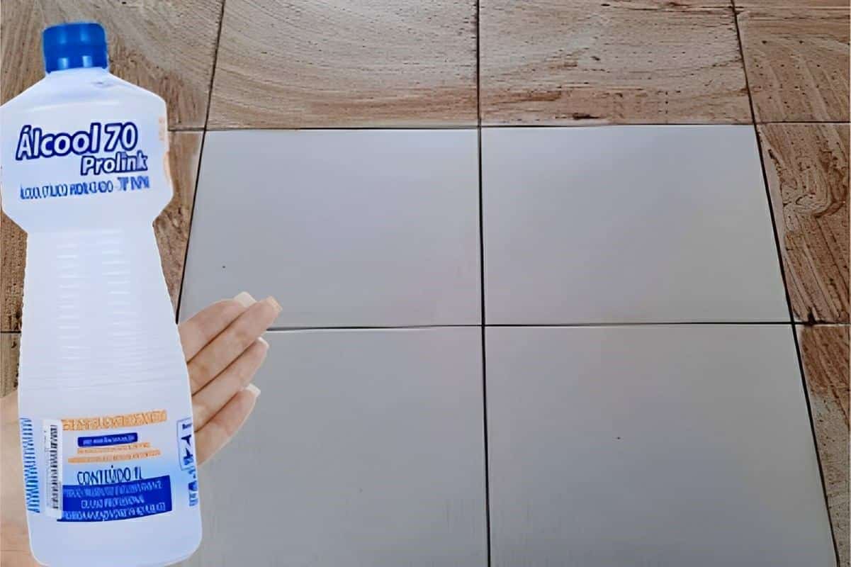 Misturinha com álcool que deixará seu piso brilhando como novo
