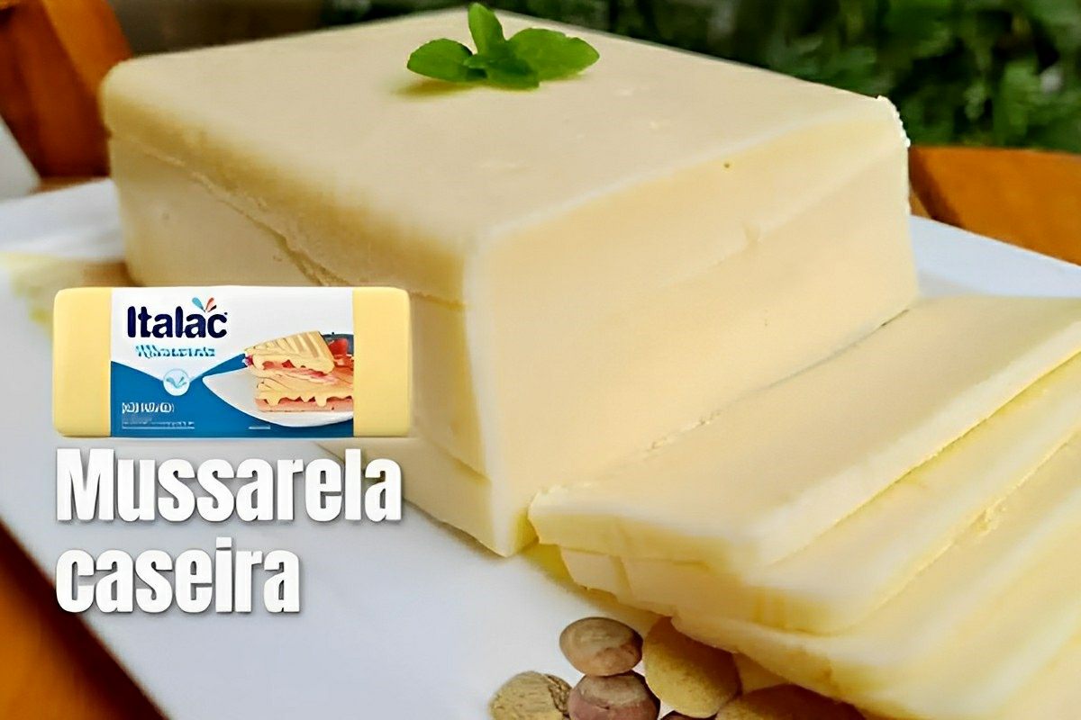 Mussarela caseira que fica igual a original para quem quer economizar sem abrir mão do sabor