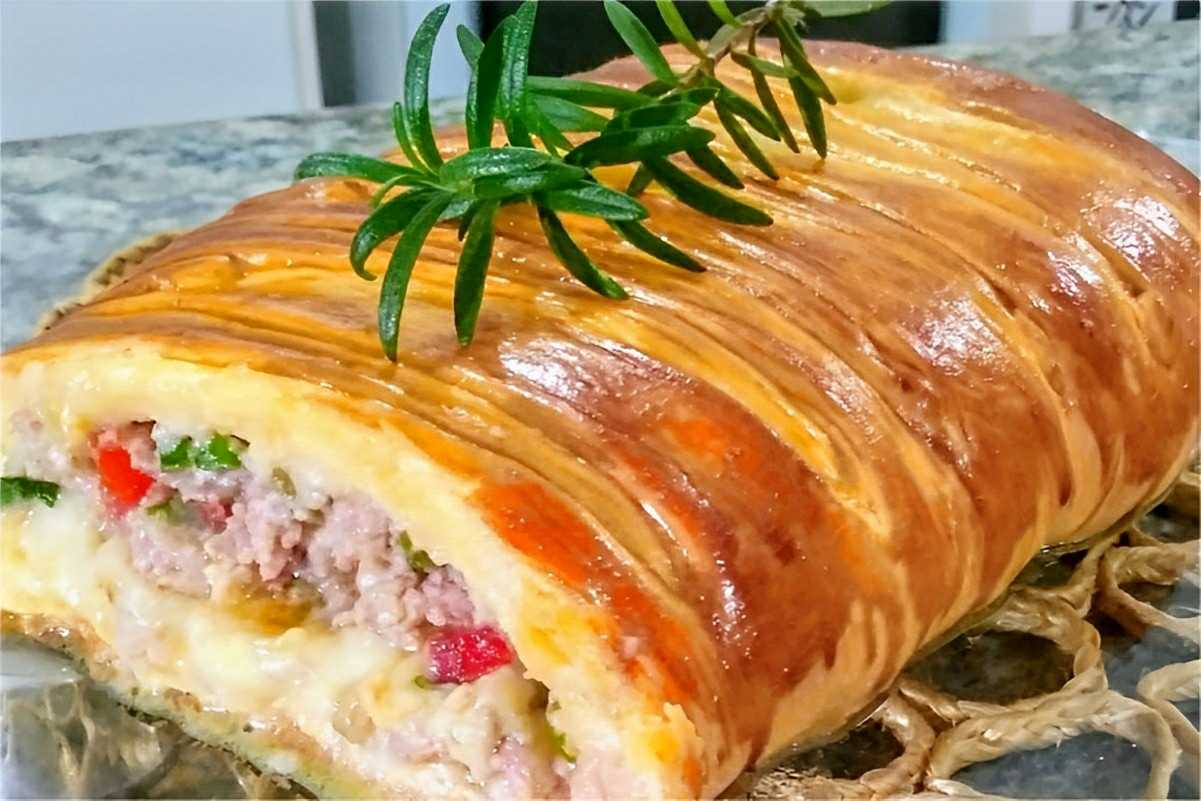 Pão de linguiça recheado: o lanche perfeito para qualquer hora do dia