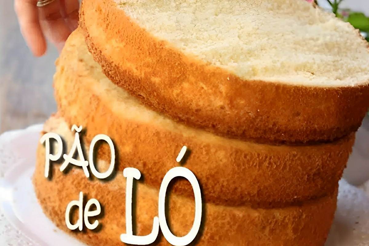 Pão de ló fofinho e delicioso para rechear e cobrir como quiser