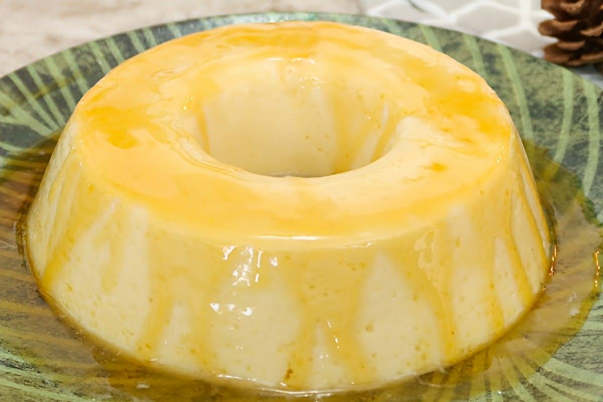 Pudim de limão refrescante para a sobremesa do feriado prolongado