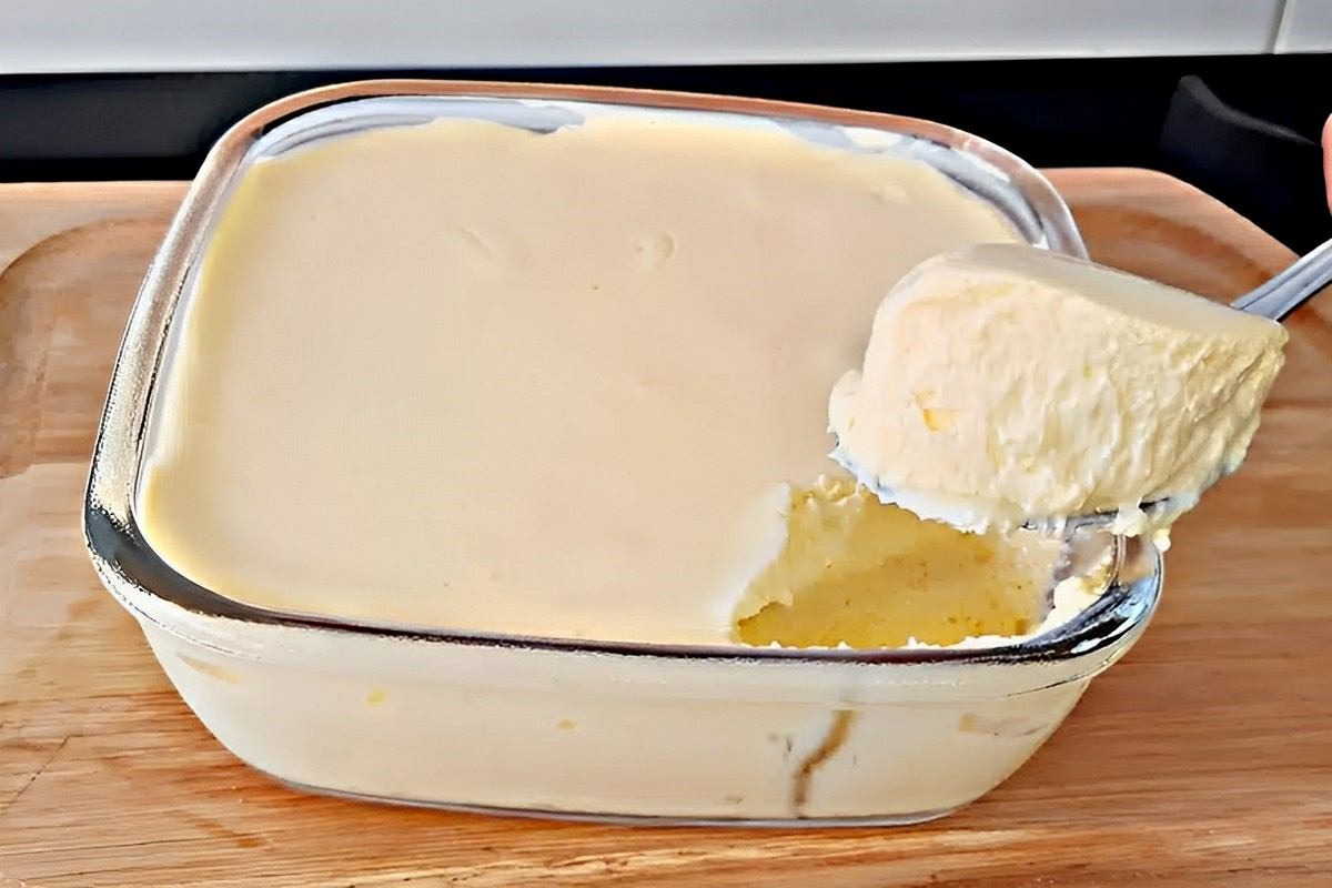 Sobremesa de 2 ingredientes sem leite condensado muito econômica e deliciosa