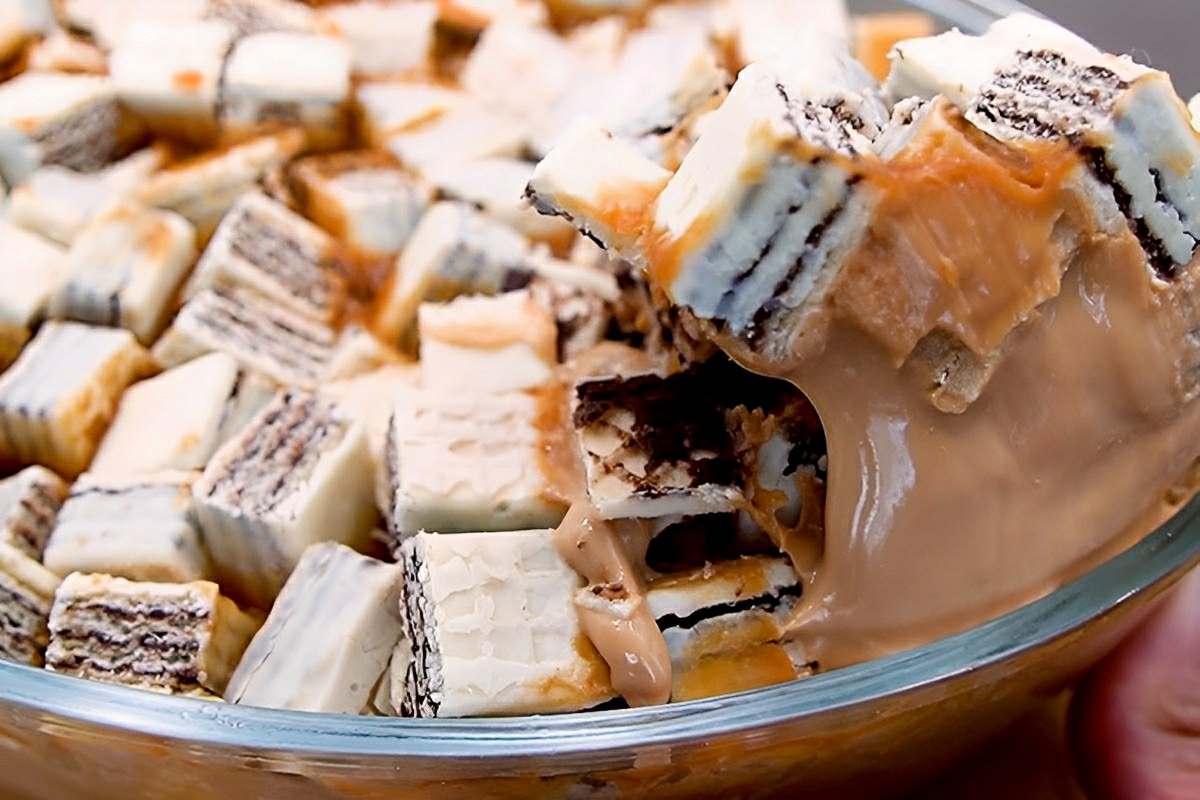 Essa sobremesa de 3 ingredientes é tão fácil que até criança consegue fazer