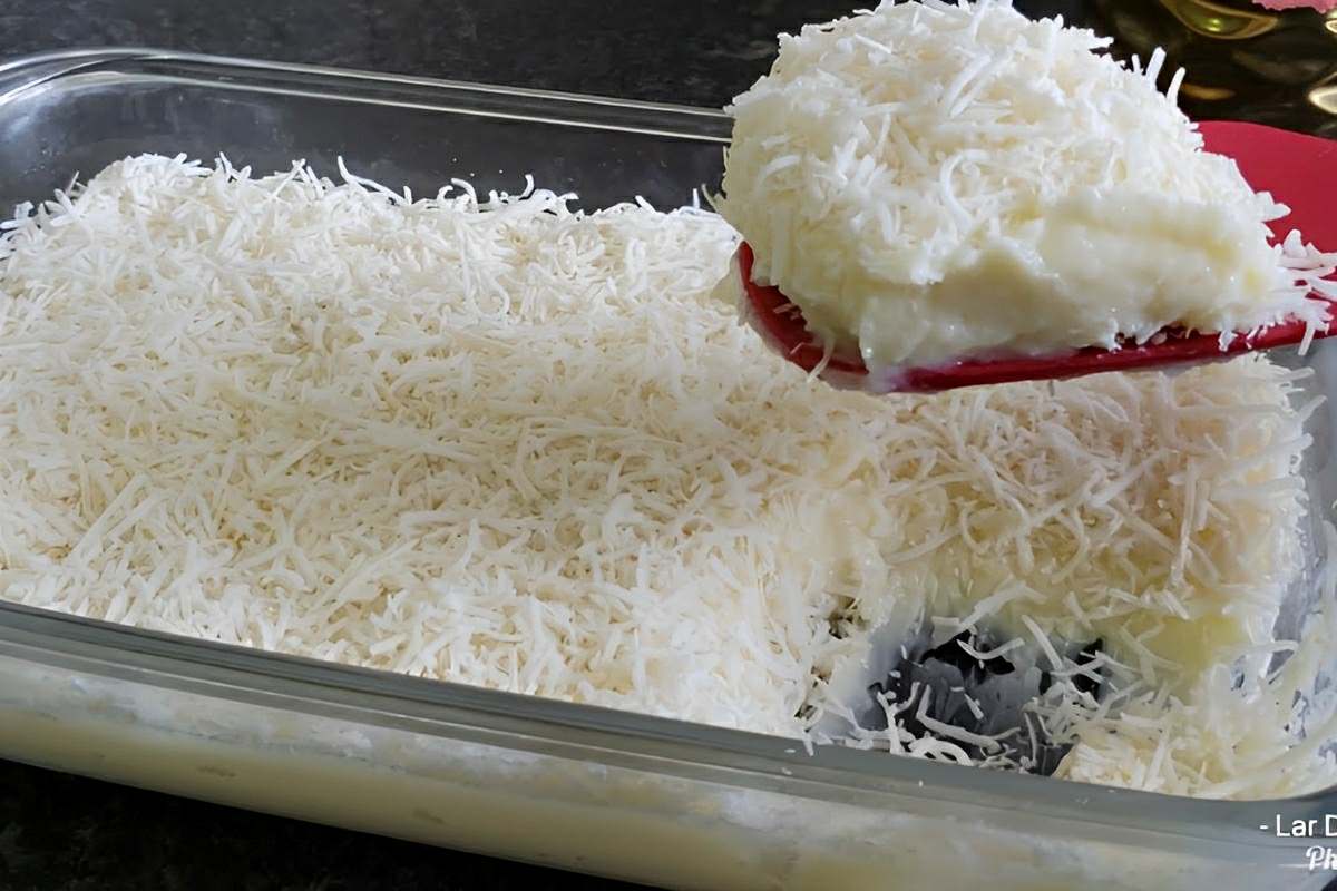 Sobremesa de coco super cremosa e perfeita para qualquer dia da semana