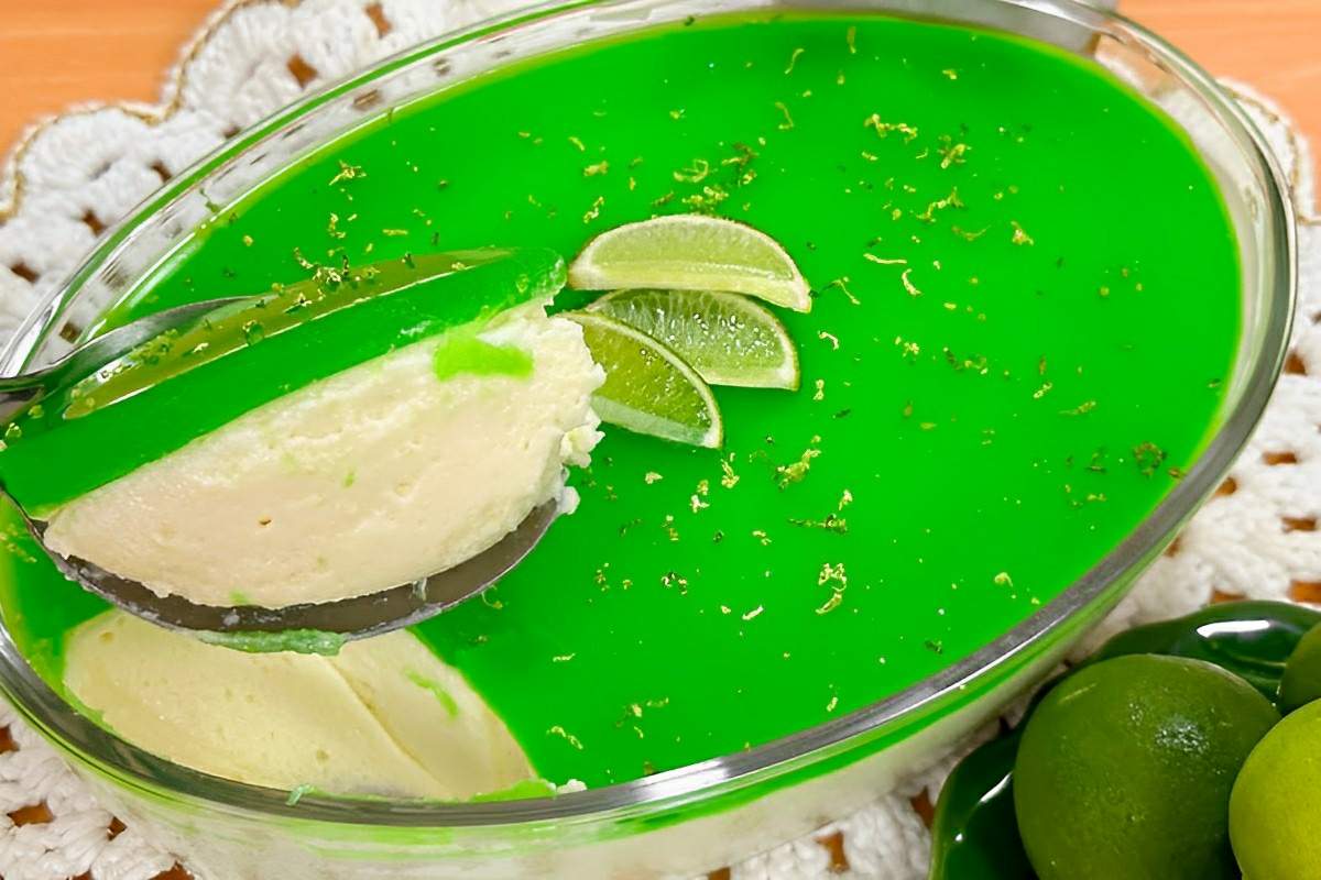 Sobremesa de limão deliciosa e refrescante para o seu fim de semana