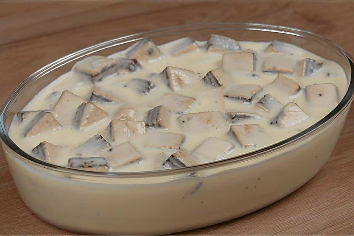 Sobremesa fácil e rápida com biscoito wafer