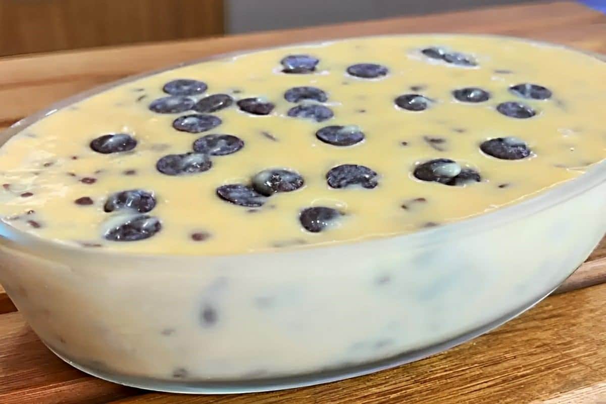 Fiz essa sobremesa travessa gelada usando apenas 2 ingredientes em 15 minutinhos