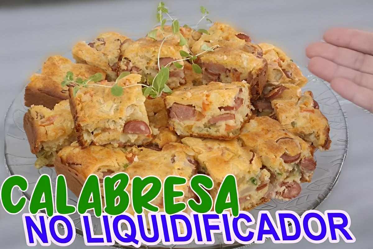 Torta de calabresa fácil de fazer e perfeita para o lanche da família