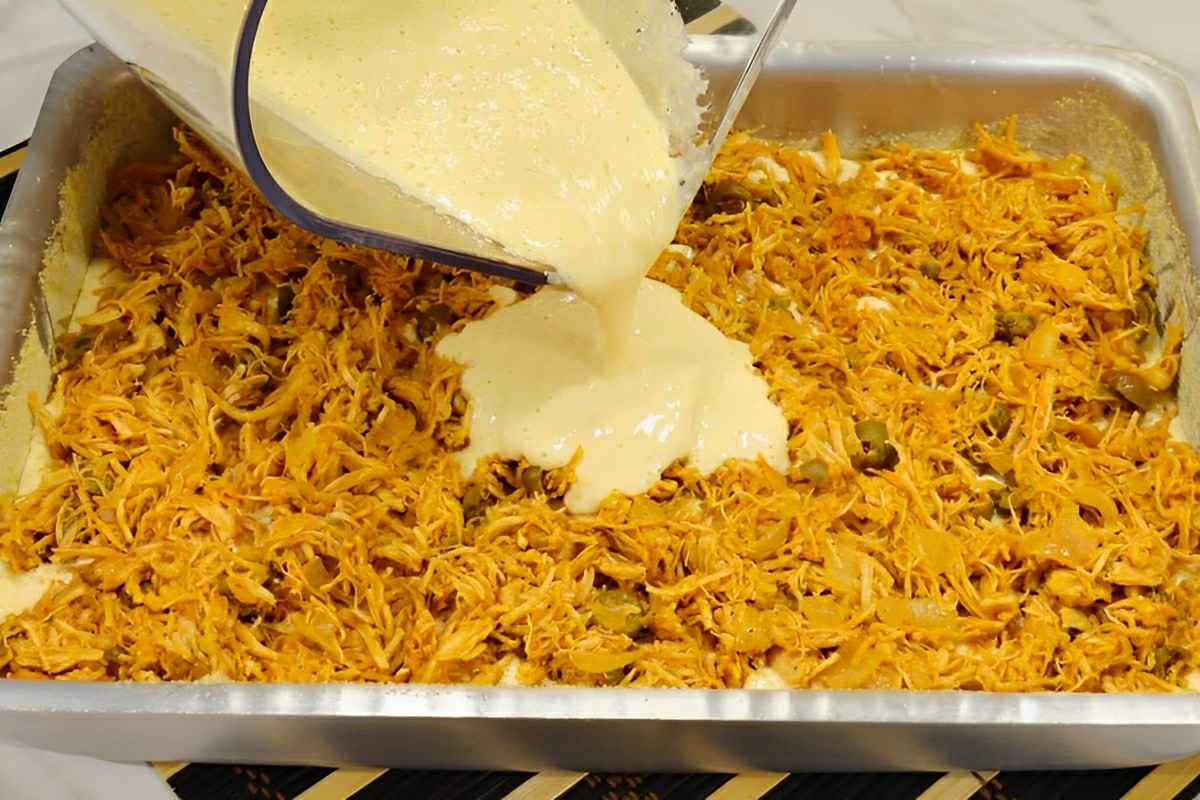 Torta de frango sem farinha de trigo uma torta de liquidificador simples e prática