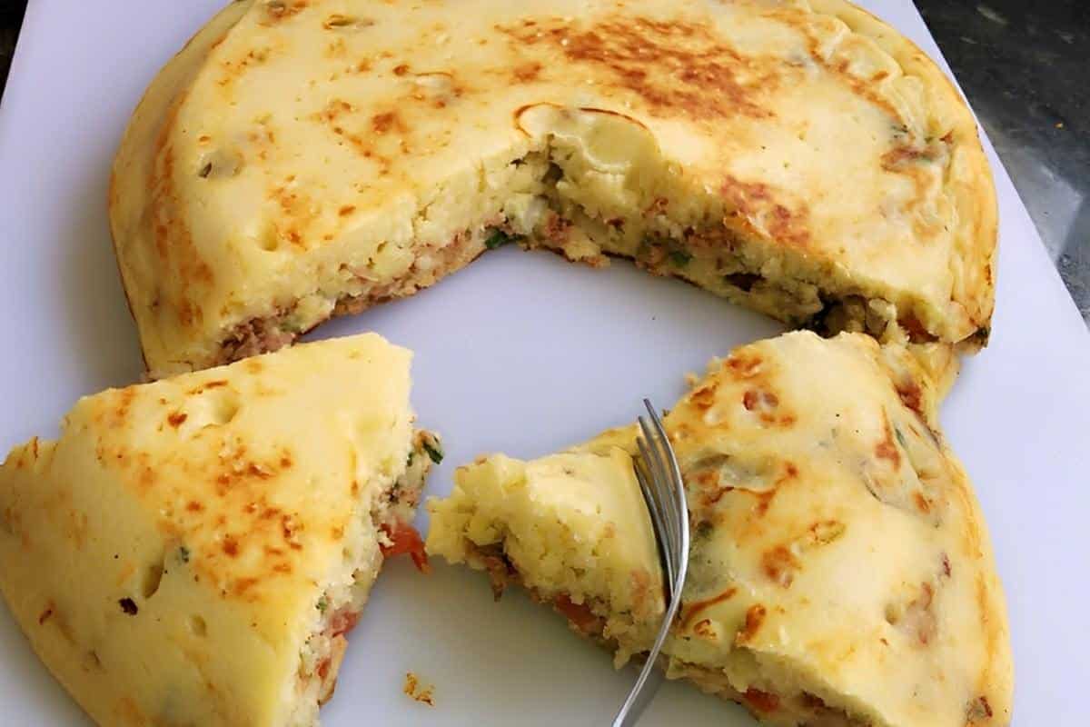 Torta salgada que não vai no forno e você pode rechear como quiser