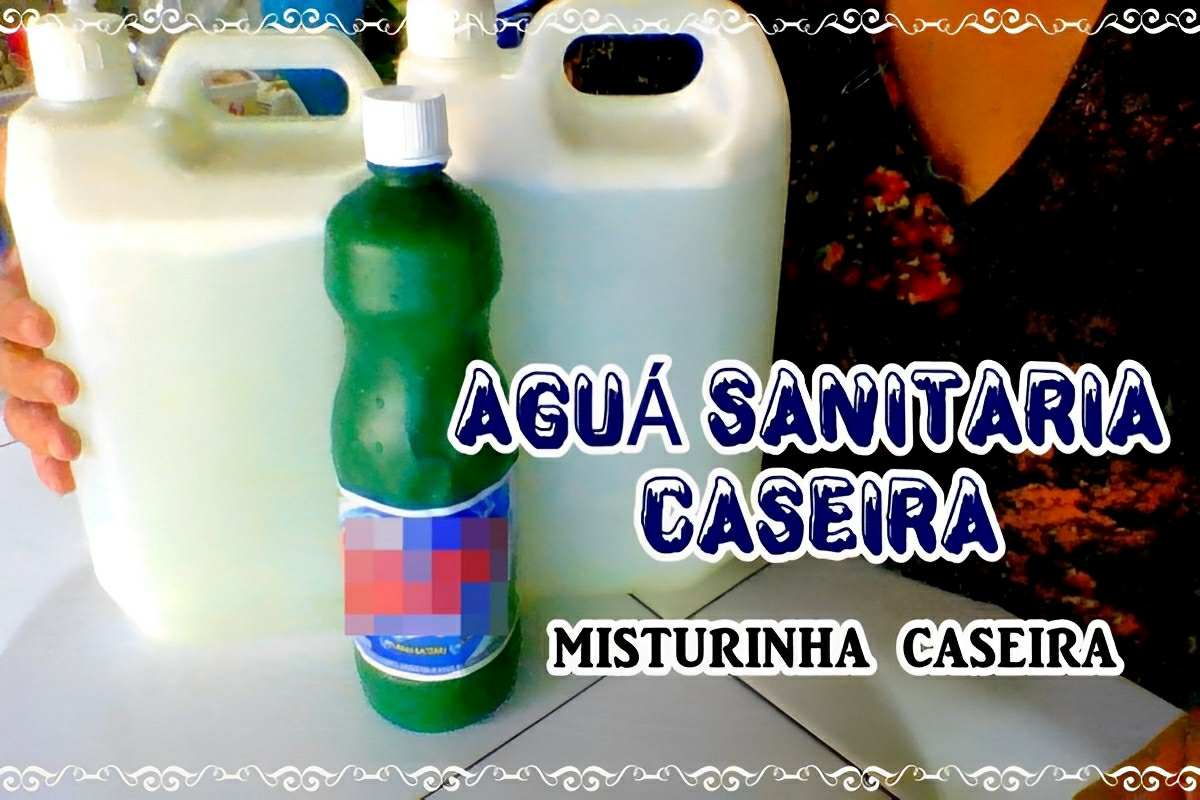 Água sanitária caseira para você multiplicar a sua e economizar no mercado