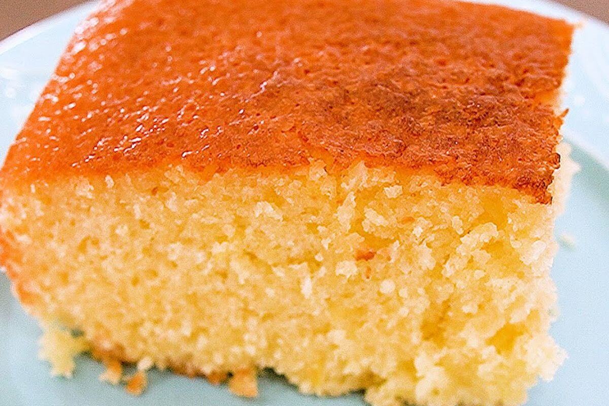 Bolo de laranja tradicional o mais fofinho do mundo