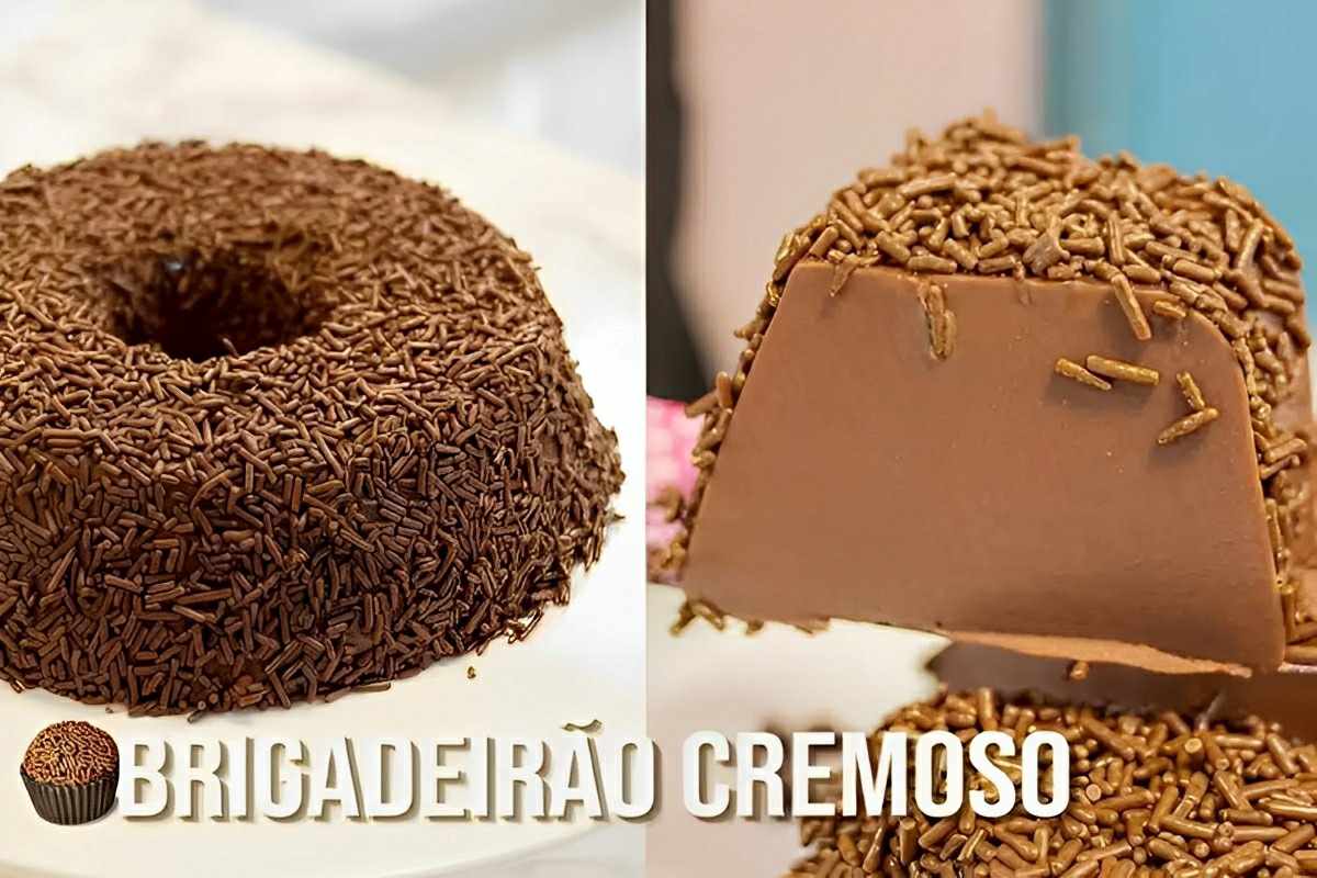 Brigadeirão cremoso que faz o maior sucesso em casa e vai te surpreender também