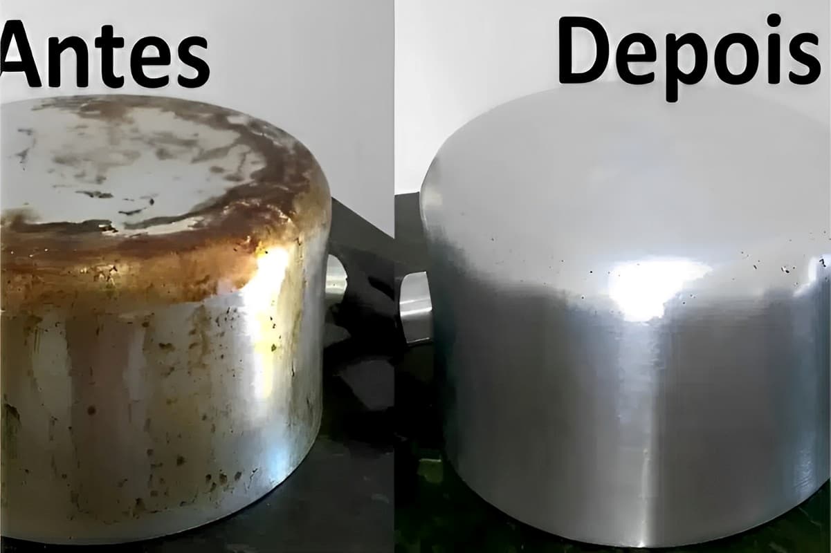 Como limpar panela queimada e deixá-la como nova usando apenas 3 ingredientes que você tem em casa