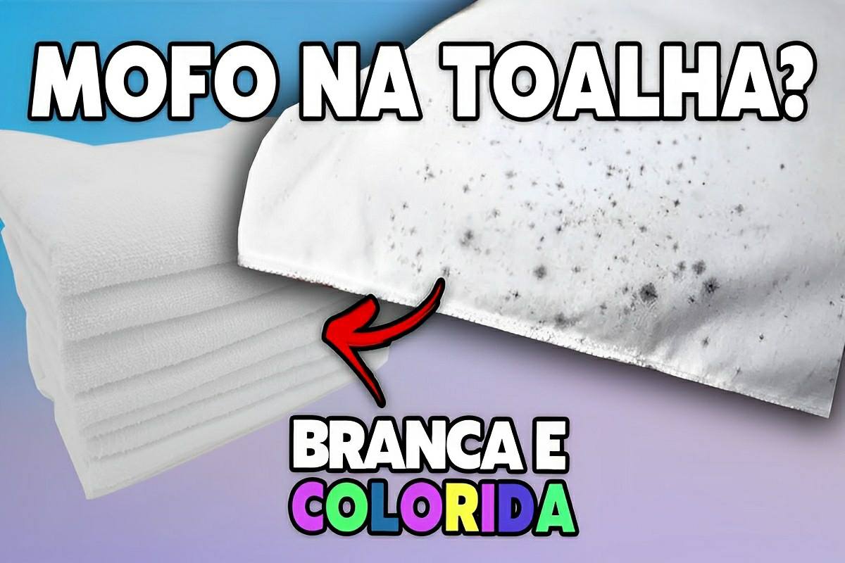 Como tirar mofo de toalha com uma dica infalível e muito simples de preparar