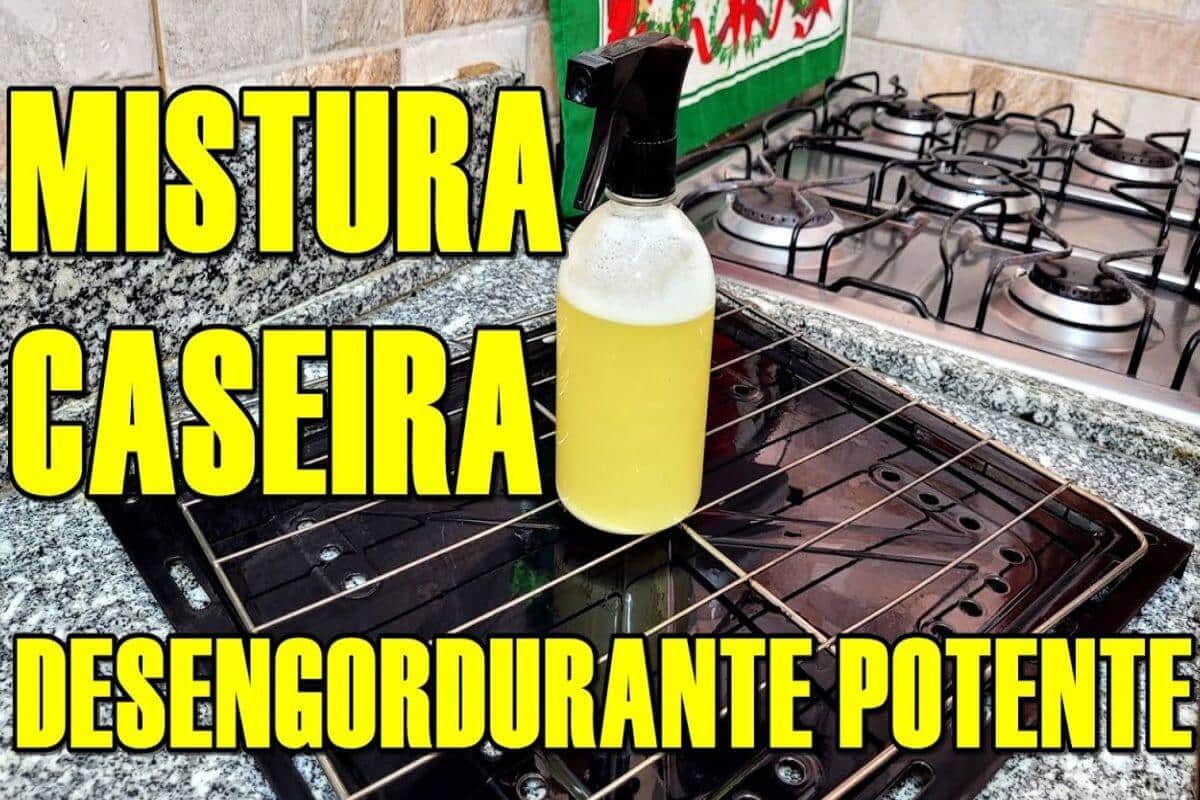 Desengordurante caseiro bem potente para deixar sua cozinha limpinha e cheirosa