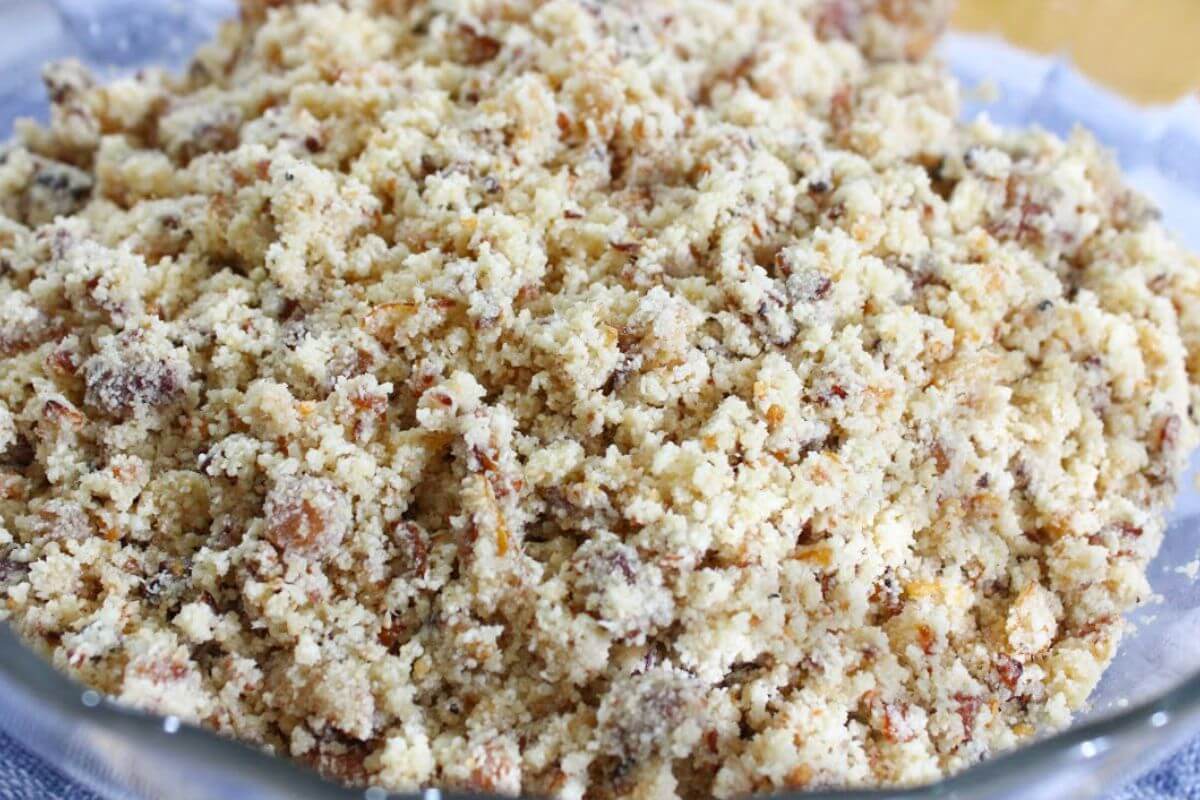 Farofa de bacon a mais saborosa de todas de um jeito bem fácil de fazer