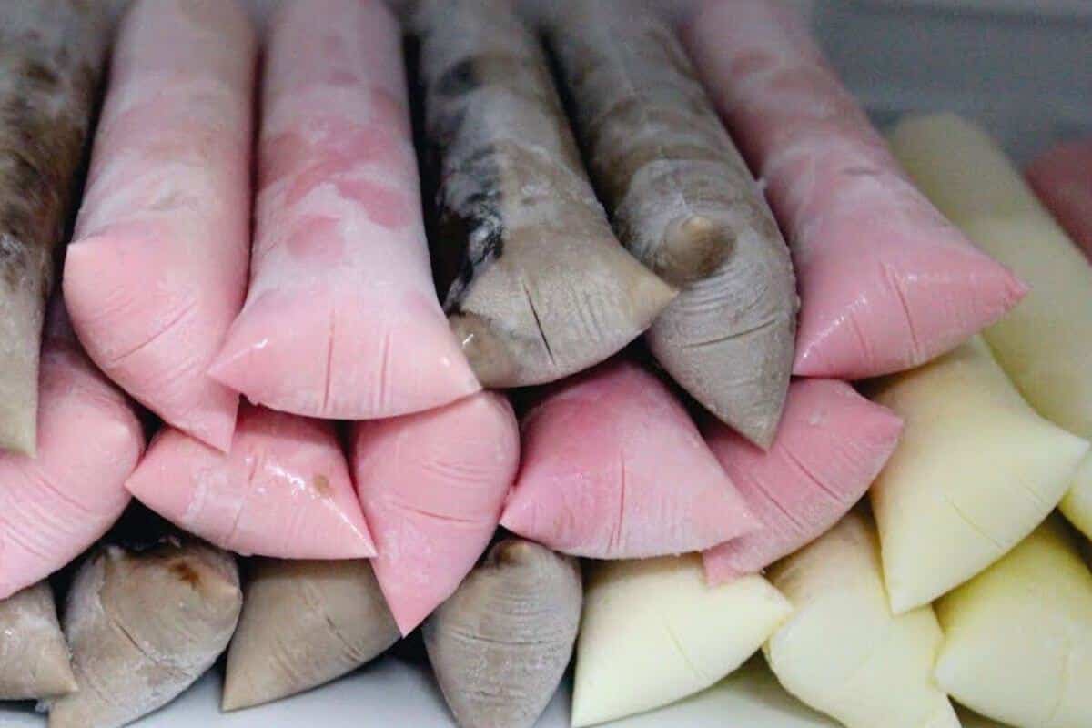 Geladinho cremoso que dá para fazer de vários sabores e guardar para semana toda