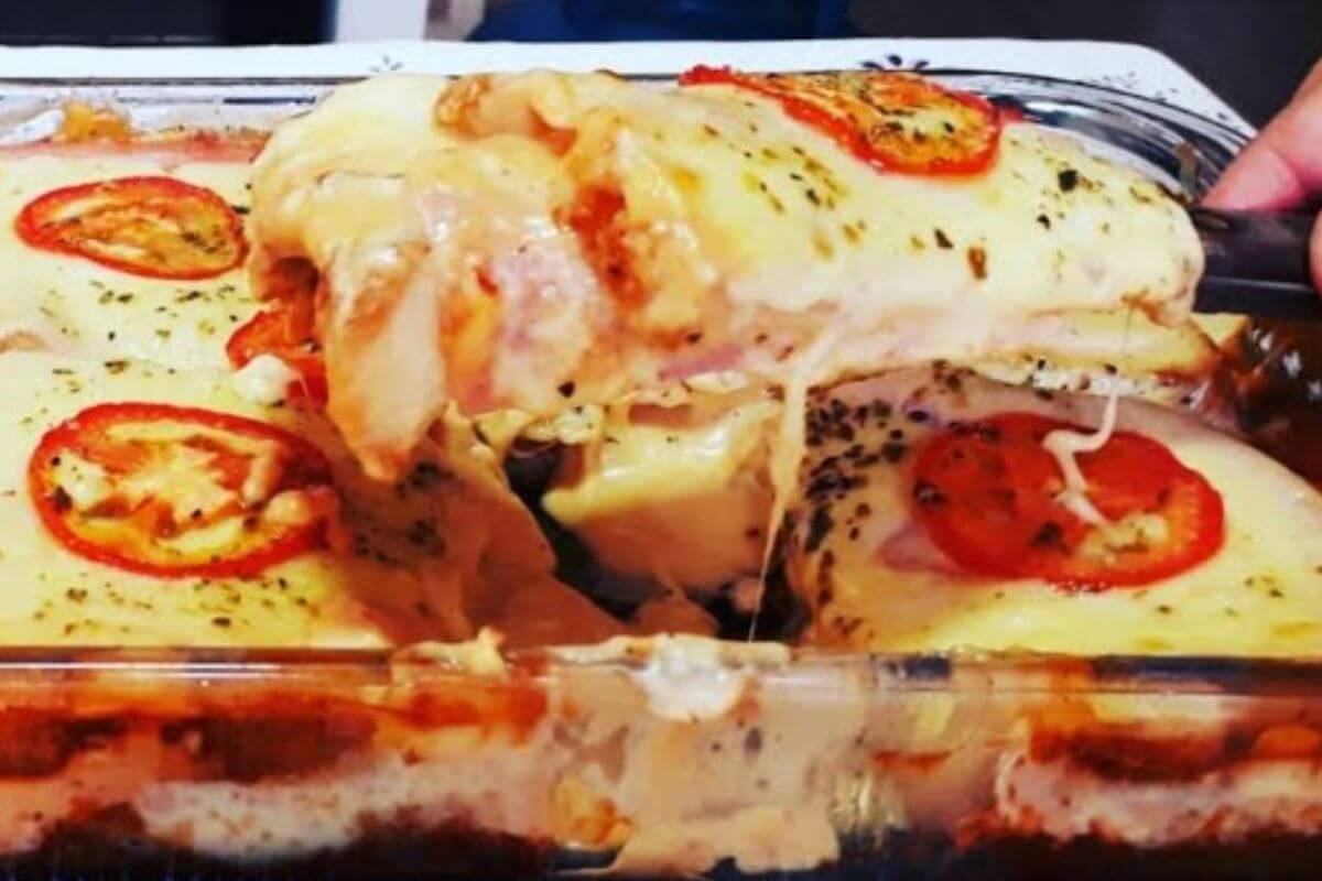 Lanche de forno faça essa maravilha e não precisa pedir pizza na sua casa