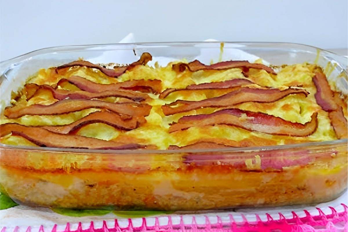 Fiz essa receita de mandioca gratinada para o jantar e toda a família adorou