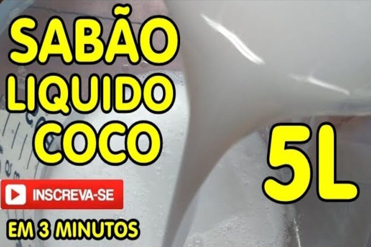 Lava roupas de coco fica pronto em minutos e vai desencardir toda sua roupa