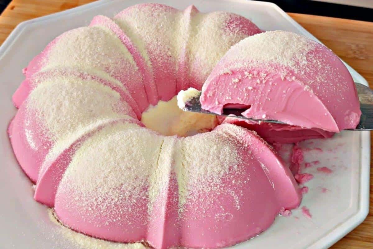 Sobremesa deliciosa de 2 ingredientes ninguém vai acreditar que é tão fácil de fazer