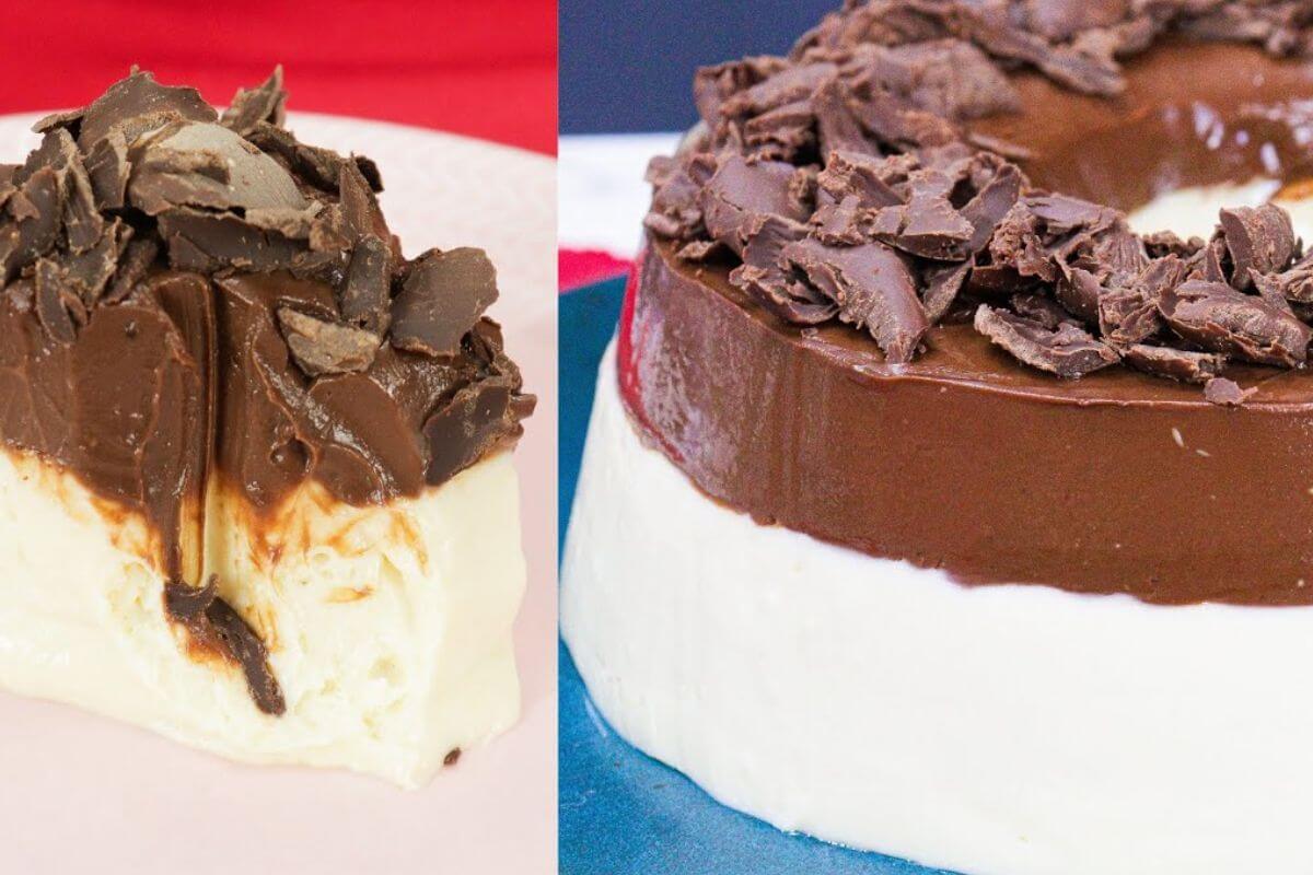 Sobremesa fácil sem forno e sem gelatina uma gelatina perfeita e deliciosa