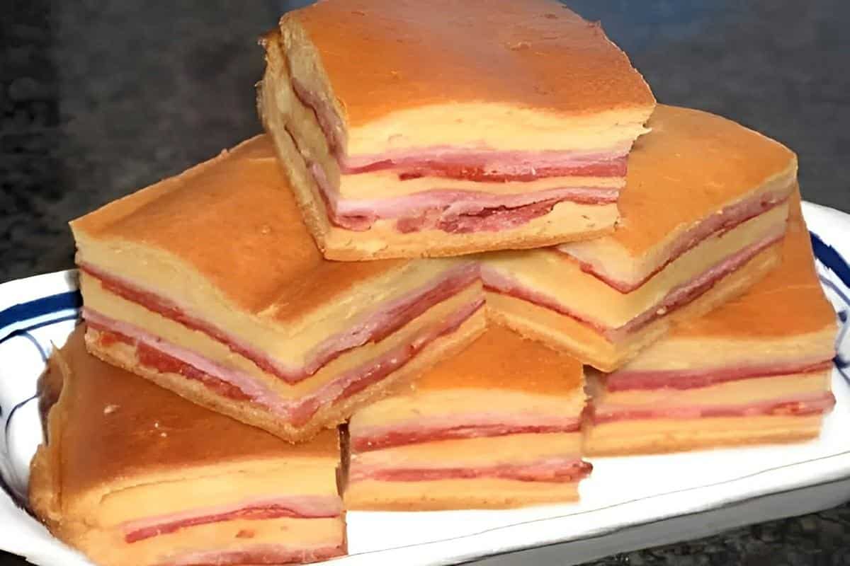 Torta de pizza um lanche delicioso que vai deixar todo mundo querendo mais um pedaço