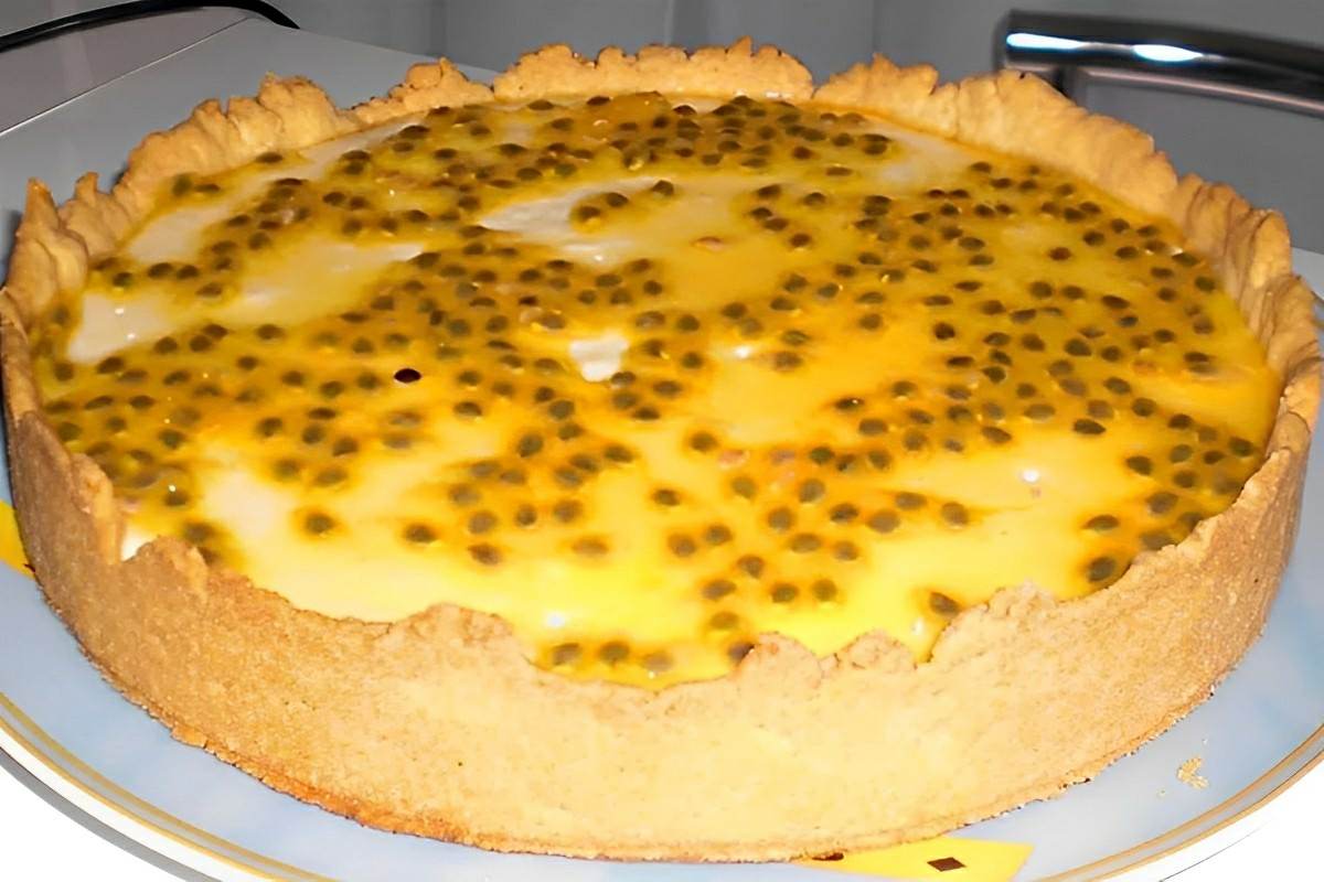Torta mousse de maracujá deliciosa e que fica pronta em 20 minutos